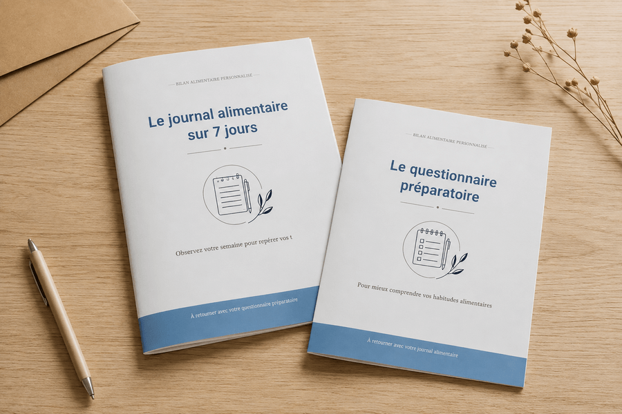 Journal rééquilibrage alimentaire Journal alimentaire et questionnaire du bilan alimentaire personnalisé